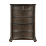 Brunswick - 5-Drawer Chest - Mahogany
