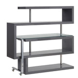 Buck II - Writing Desk With Bookshelf