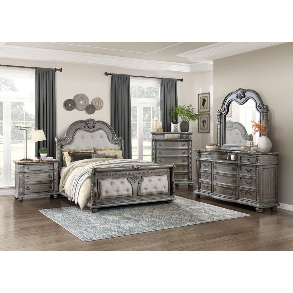 Bennington - Mirror - Gray