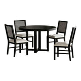 Bahama Breeze - 5 Piece Standard Height Dining Set (Table And Four Chairs) - Black
