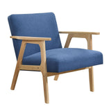 Omara - Accent Chair Light Brown Base