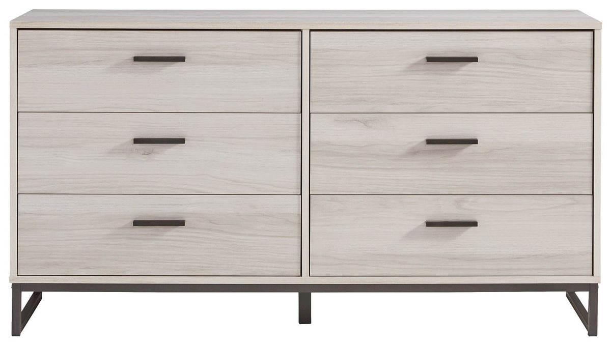 Socalle - Six Drawer Dresser