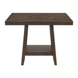 Seneca - Square Counter Table With Lazy Susan