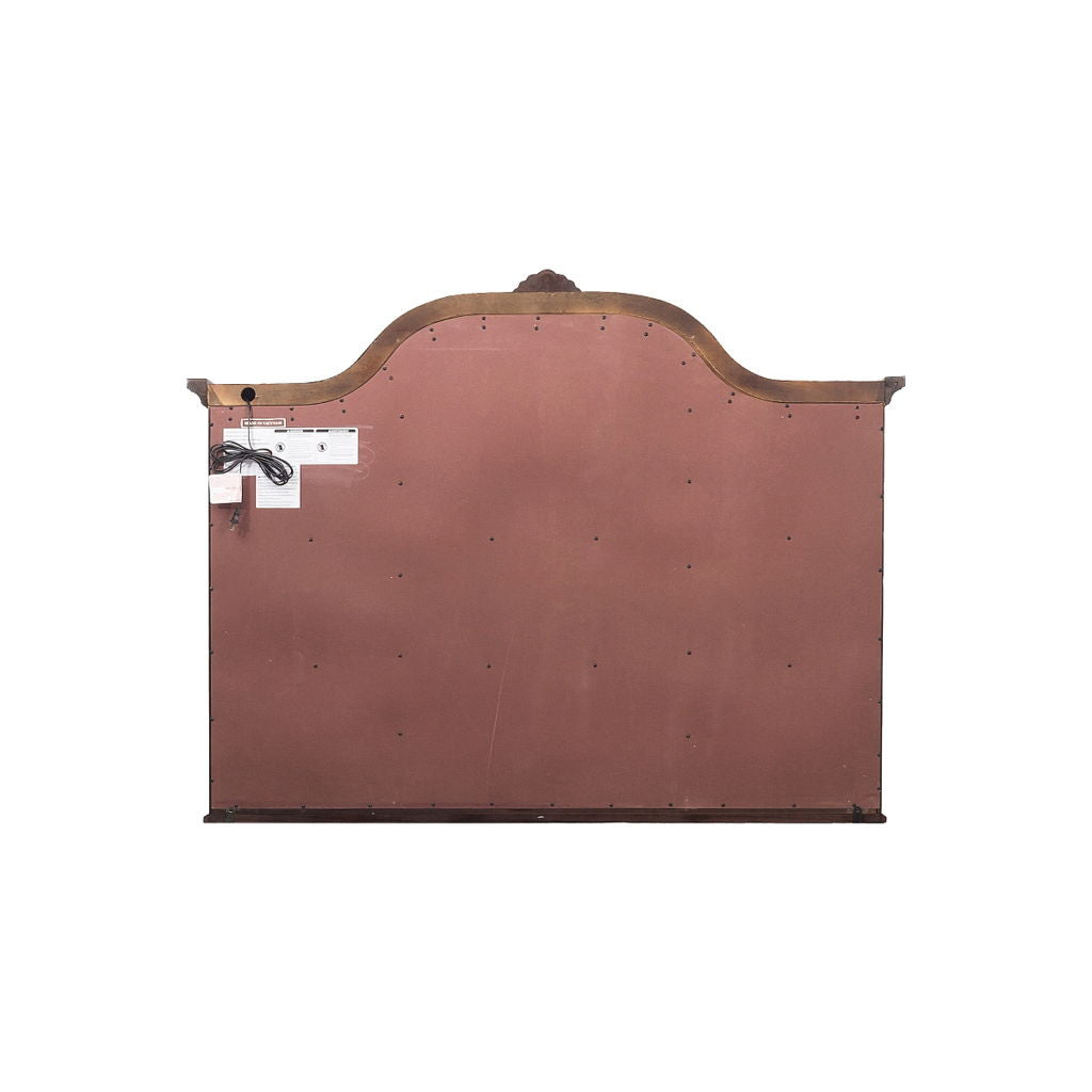 Deryn Park - Hutch With LED Light - Cherry