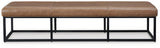 Joston - Accent Bench - Caramel