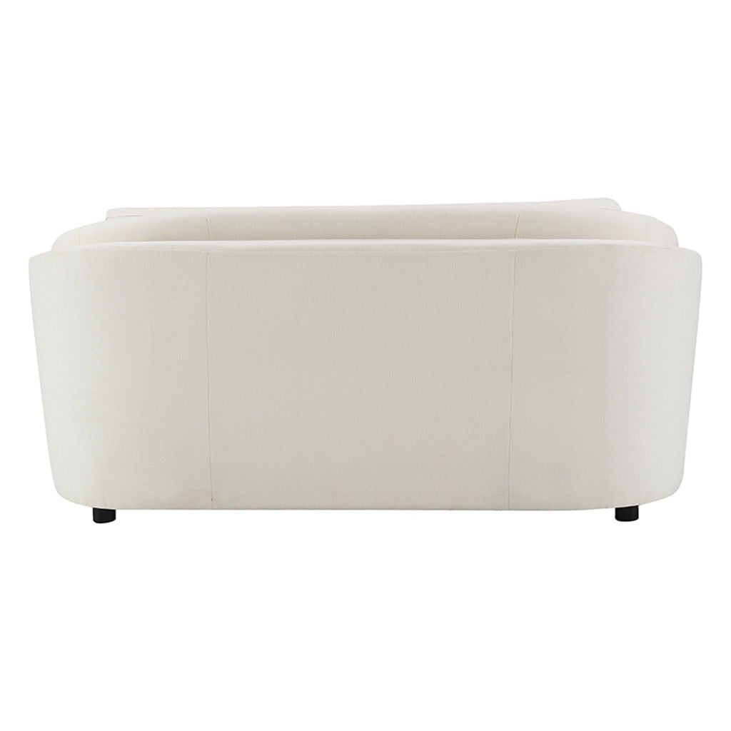 Mariko - Loveseat With 2 Pillows - Beige Linen