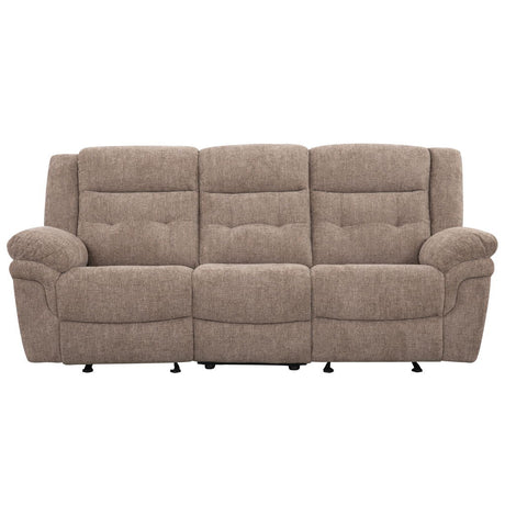 Sydney - Manual Recliner Sofa - Brown
