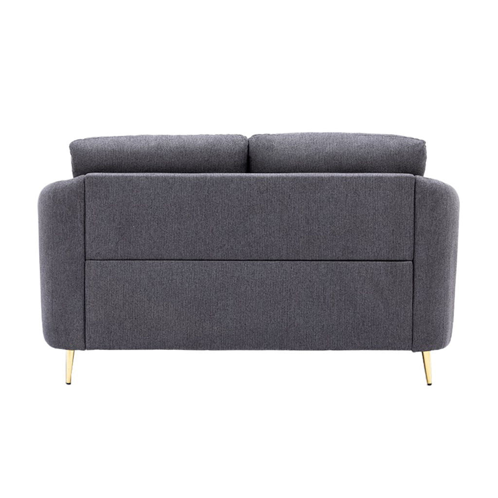 Yuina - Loveseat - Gray Linen