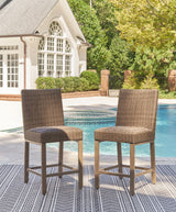 Walton Bridge - Barstool (Set of 2) - Driftwood