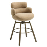 Jena - Fabric Counter Height Chair With Swivel