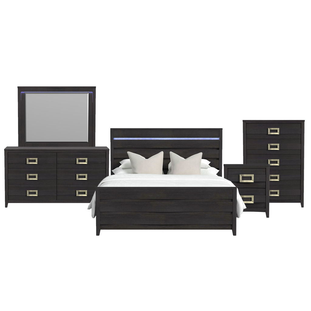 Tobias - Bedroom Set With LED
