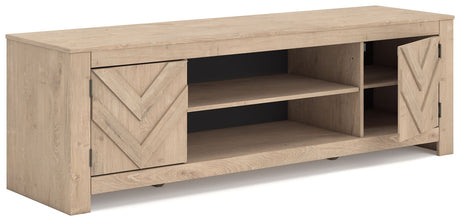 Cayboni - LG TV Stand With Fireplace Option
