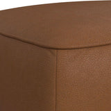Destiny - Ottoman With Wood Base