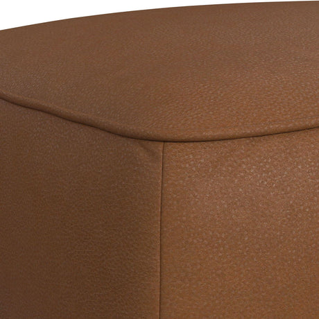 Destiny - Ottoman With Wood Base