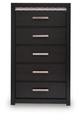 Brizmore - Five Drawer Chest - Black
