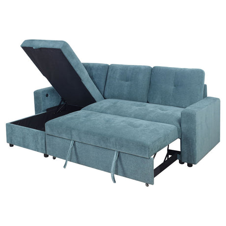 Greer - 2 Pieces LAF Sofa/Chaise - Green