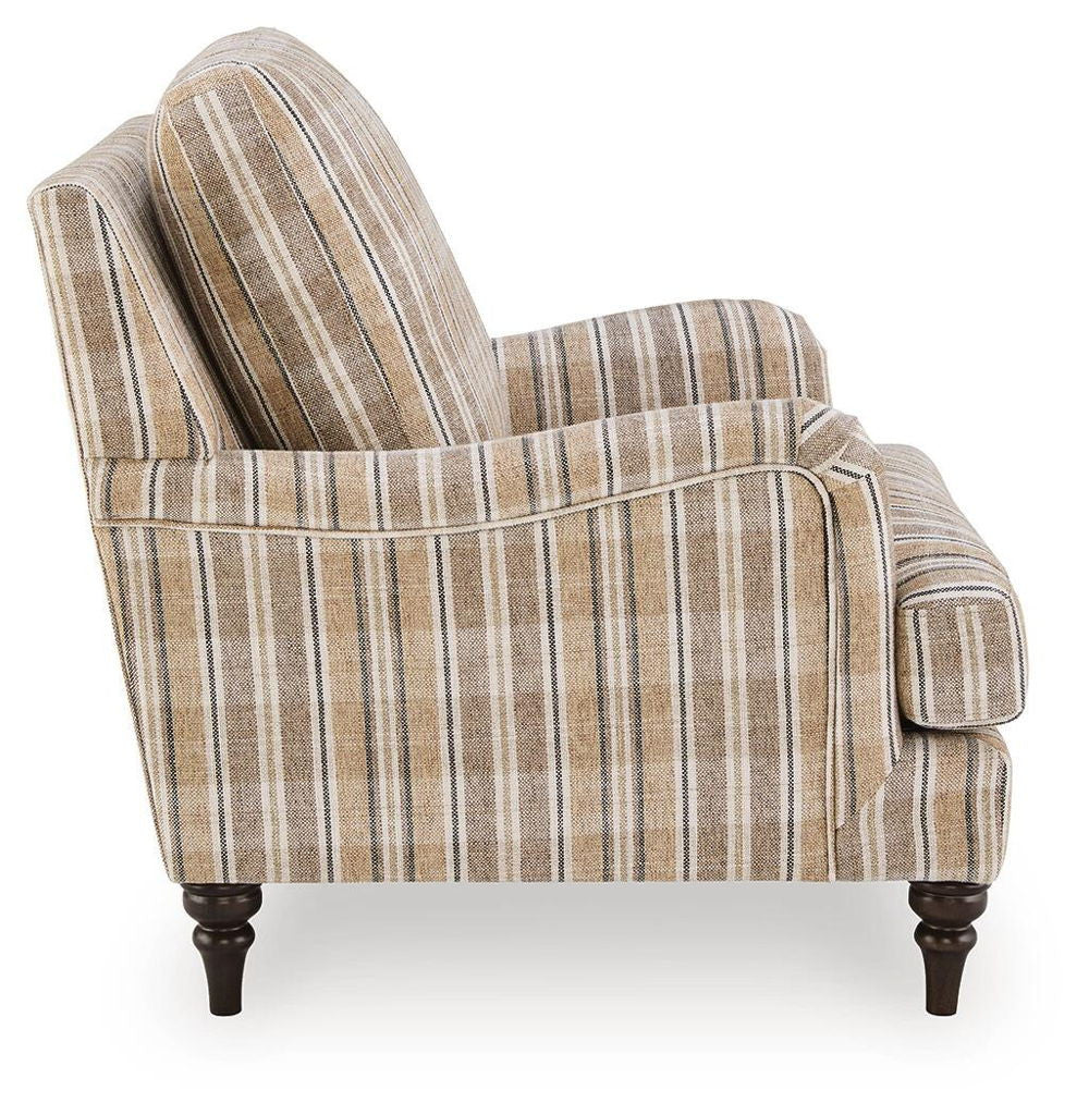 Wardington - Accent Chair - Multi / Beige
