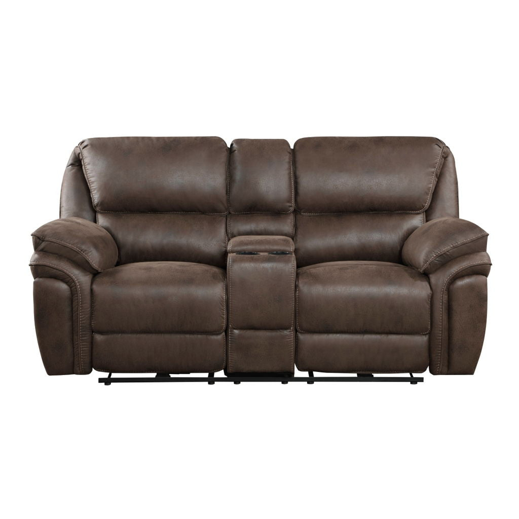 Proctor - Double Reclining Loveseat With Center Console