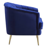 Eivor - Chair - Blue Velvet