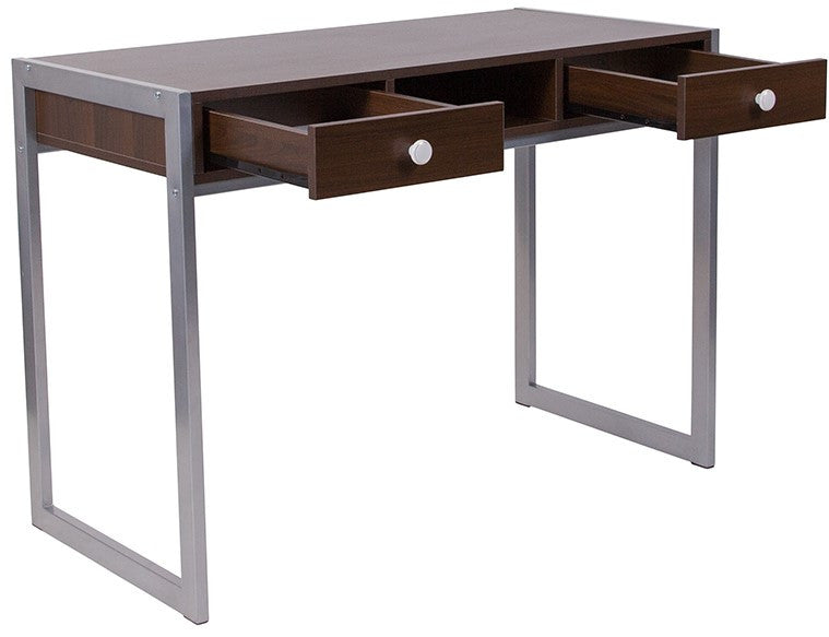 Tex-1 Dark Wood Computer Desk