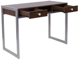 Tex-1 Dark Wood Computer Desk