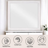 Katia - Mirror - Rustic Gray & Weathered White