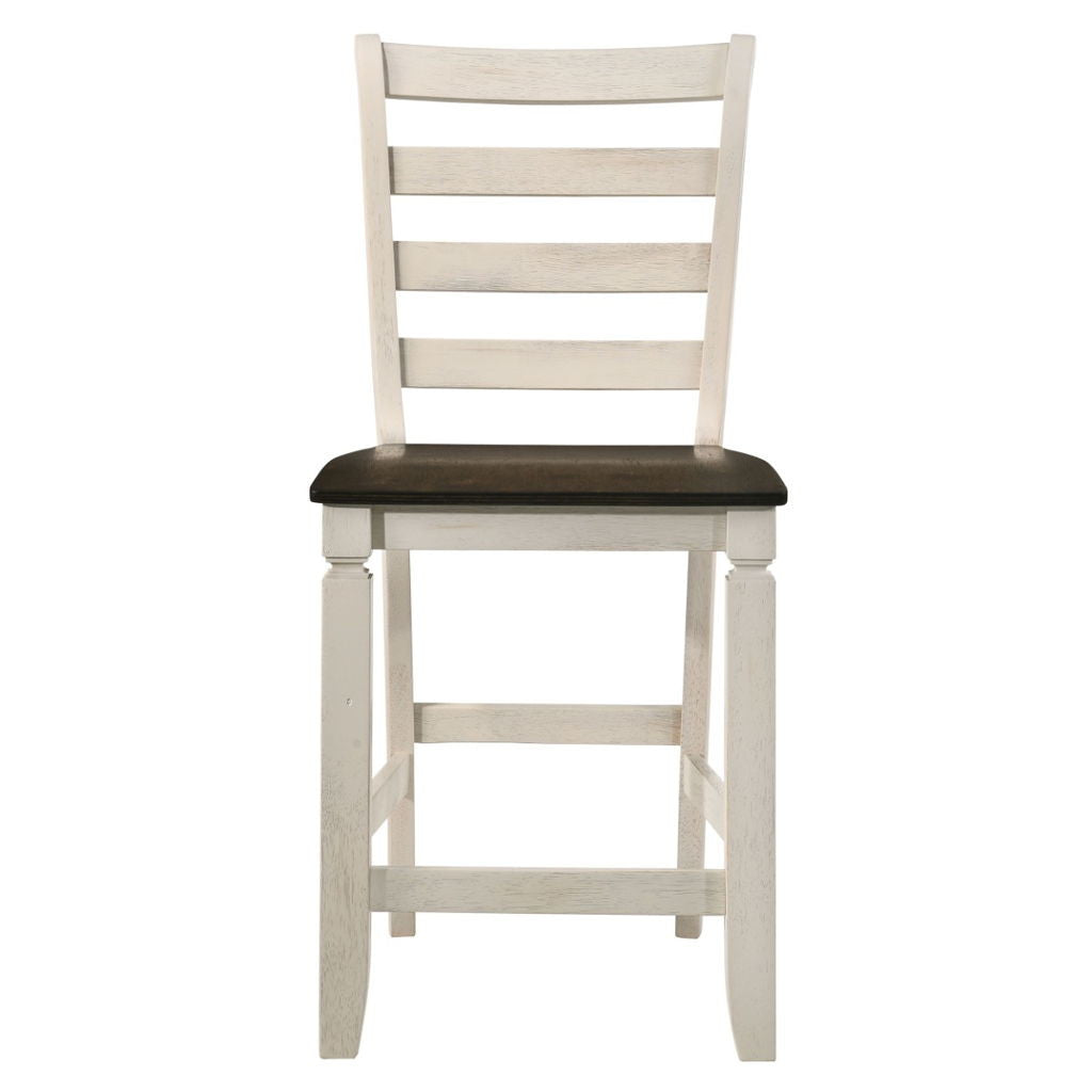 Tasnim - Counter Height Chair (Set of 2) - Oak & Antique White