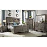 Kings Court - 3-Drawer Nightstand (Sliding Top)