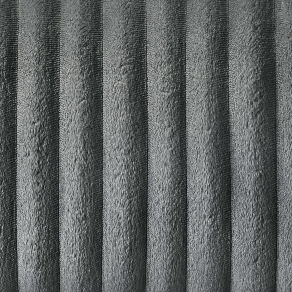 Lesley - Motion Sofa - Gray Corduroy & Velvet