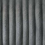 Lesley - Motion Sofa - Gray Corduroy & Velvet
