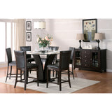Daisy - Round Table With Glass Top