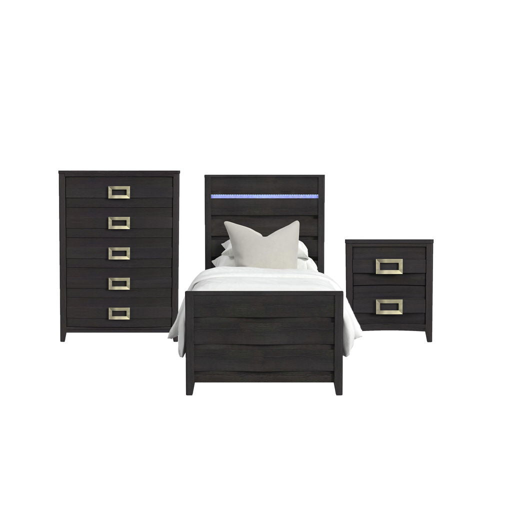 Tobias - Bedroom Set With LED