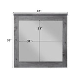 Vidalia - Mirror - Rustic Gray Oak