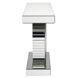 Nysa - 47"L Console Table - Mirrored & Faux Crystals