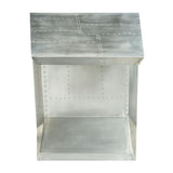 Brancaster - Executive Writing Desk - Aluminum