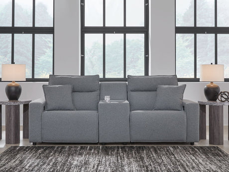 Modmax II - Reclining Sectional - Salt And Pepper