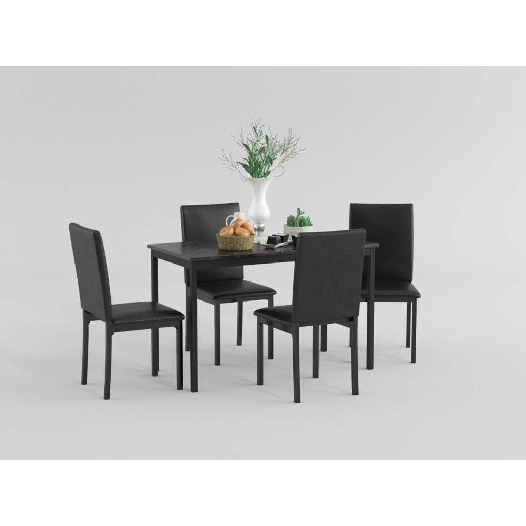 Tempe - Dining Table, Faux Marble Top