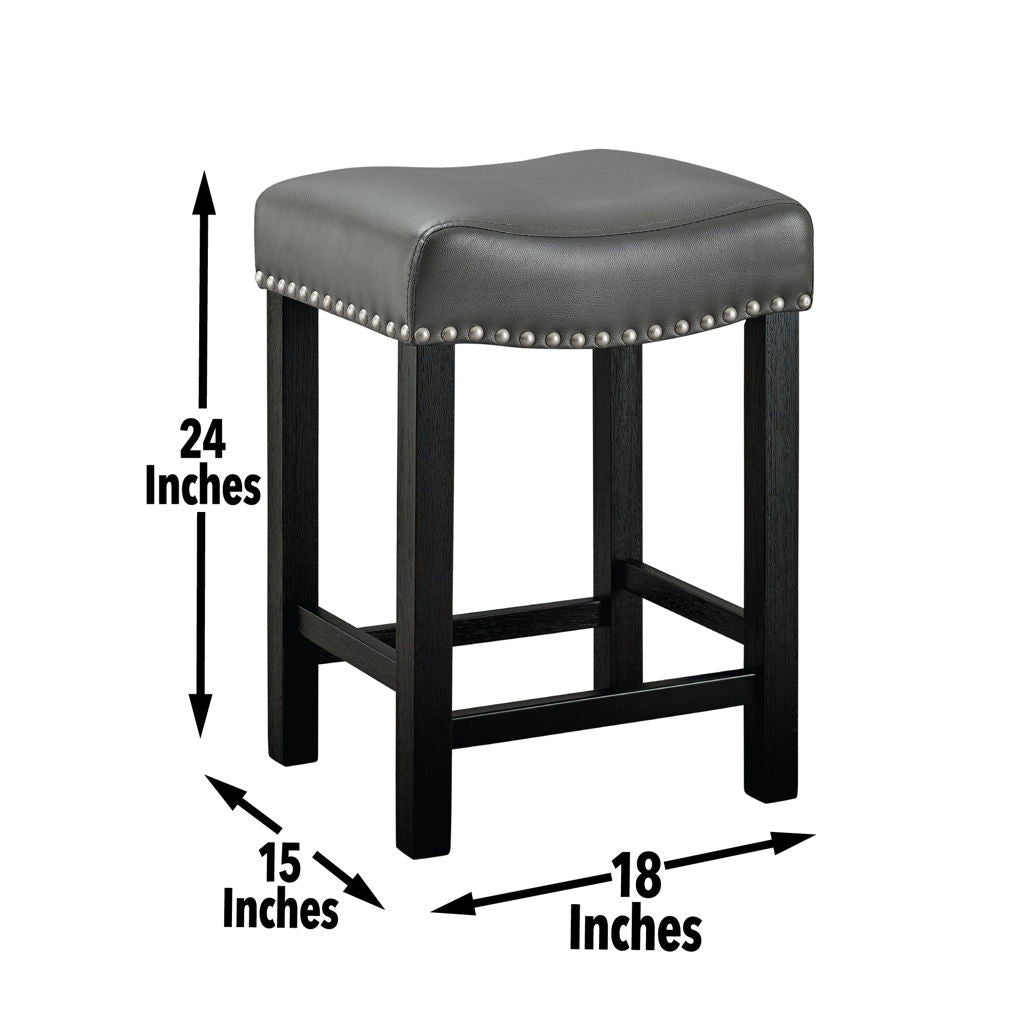 Aspen - Counter Stool - Dark Gray
