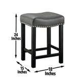 Aspen - Counter Stool - Dark Gray