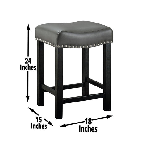 Aspen - Counter Stool - Dark Gray