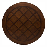 Lordsburg - 5 Piece Set (Round Table & 4 Side Chairs) - Brown