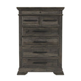 Park Ridge - 6-Drawer Chest - Charcoal