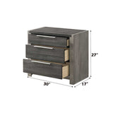 Jehoram - 3 Drawer Nightstand For Bedroom