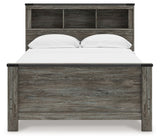 Frandern - Bookcase Panel Bed
