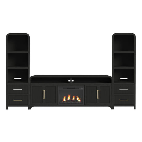 Ridgemont - 4 Piece Entertainment Unit With 82" TV Console