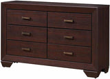 Andrews Brown Dresser & Mirror