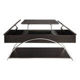 Tioga - Lift Top Cocktail Table - Brown