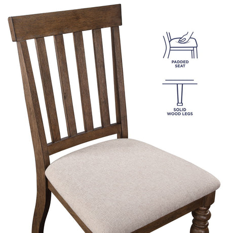 Joanna - Side Chair - Brown