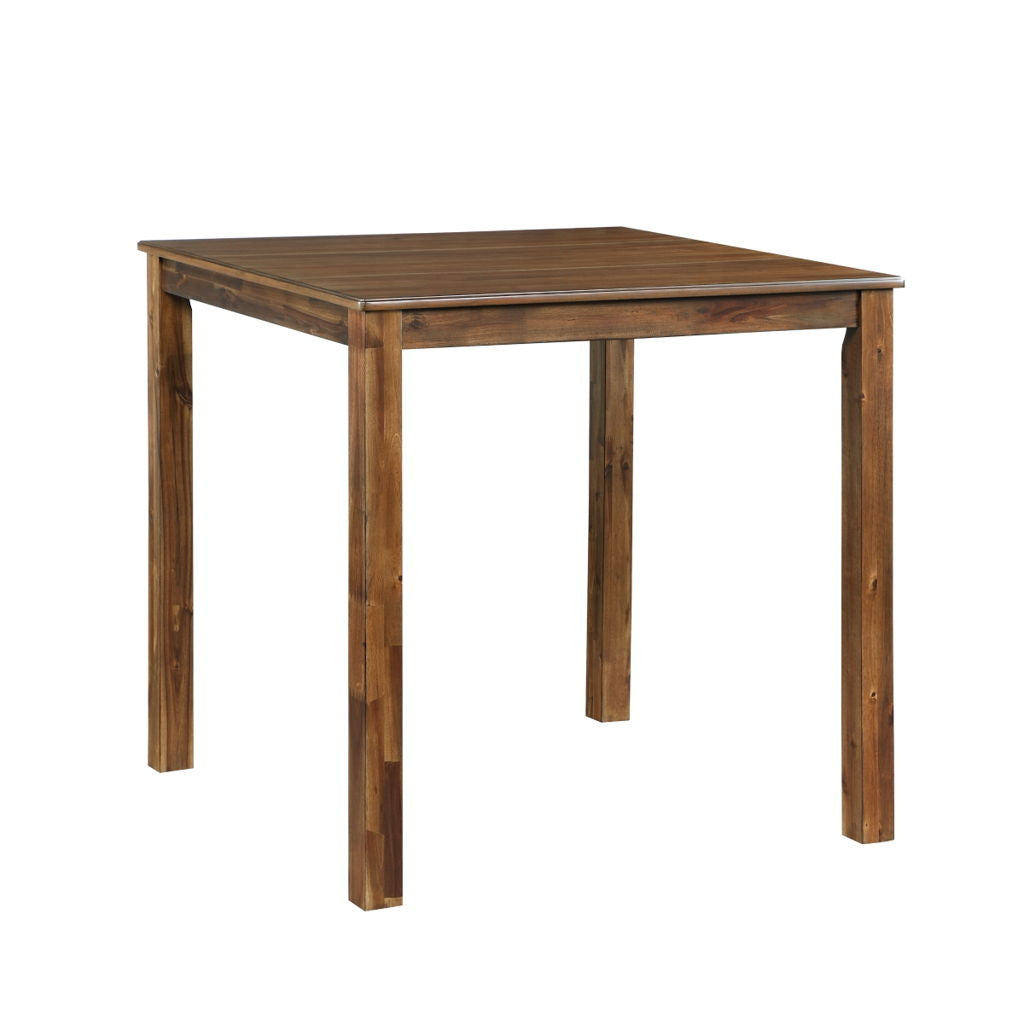 Stowe - 5 Piece Counter Height Set - Walnut