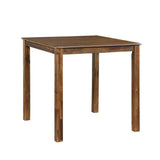 Stowe - 5 Piece Counter Height Set - Walnut